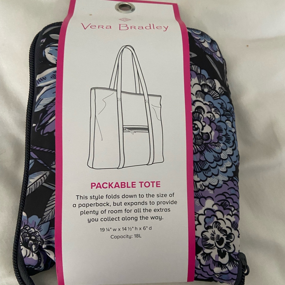 Packable travel bag. New with tags.